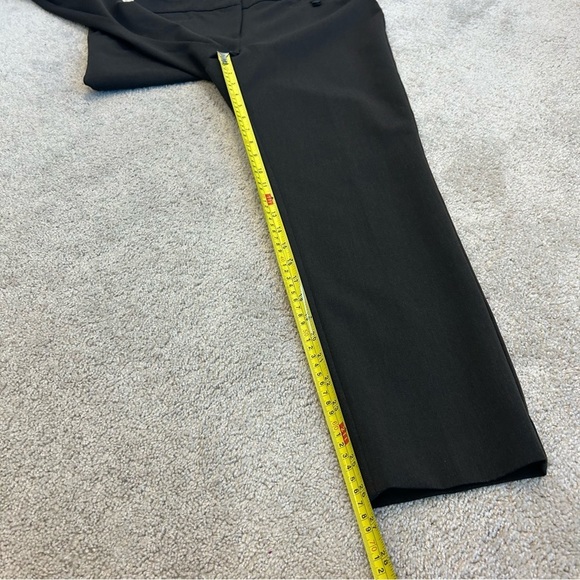 MELANIE Lyne dark chocolate brown slim fit ankle pants Sz 6 stretch - Picture 7 of 9